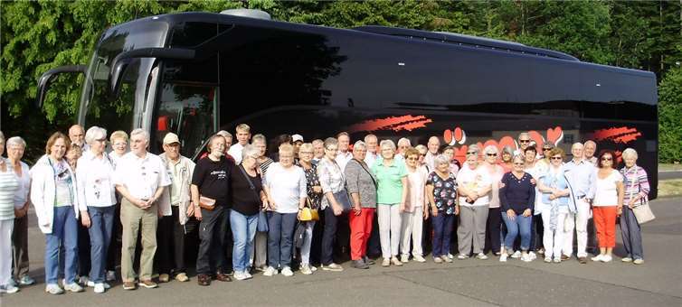 In einer großen Gruppe verbrachten die Mitglieder den Tag zusammen in Luxemburg. Foto: privat