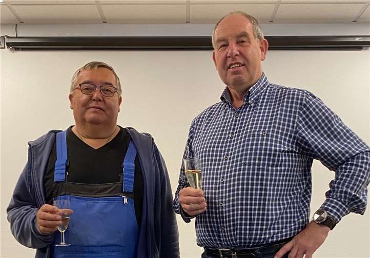 In einer kleinen Feierstunde wurde Herr Bartsch in den Ruhestand verabschiedet. Foto: privat