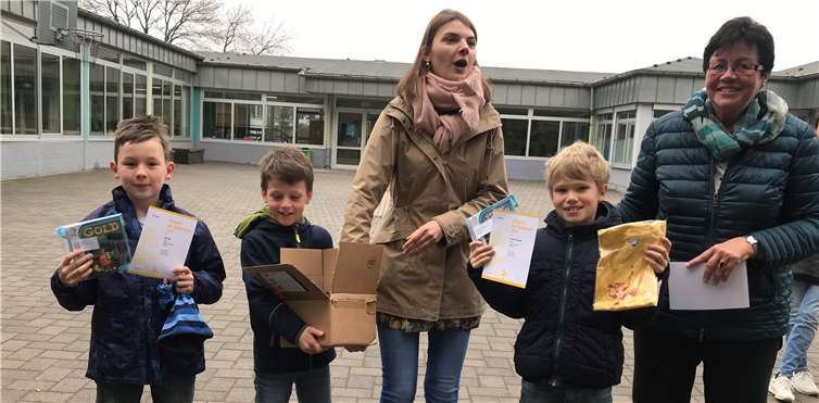 In einer kleinen Feierstunde wurden die Urkunden und Preise verteilt.Fotos: privat