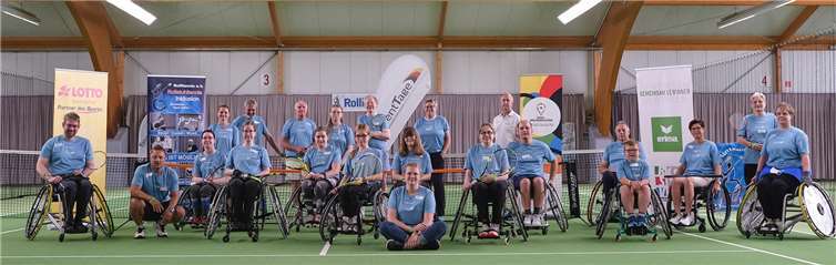 In einheitlichem Look präsentierten sich die Teilnehmer am TalenteTag. Fotos: Michaela Soost