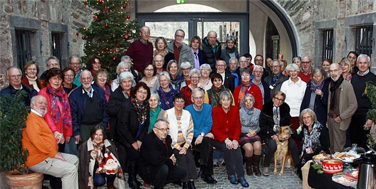 In gemütlicher Atmosphäre ließen die BUGA-Freunde das Jahr ausklingen. BUGA-Freunde