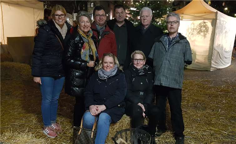 In geselliger Runde beschloss die WGR das politische Jahr. privat