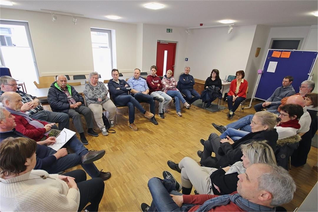 Intensiver politischer Austausch