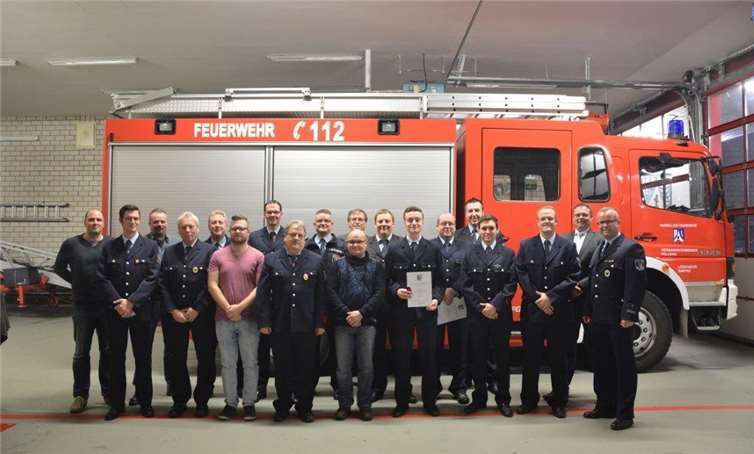 In großer Zahl wurde der Jahreshauptversammlung der Freiwilligen Feuerwehr Saffig beigewohnt. privat