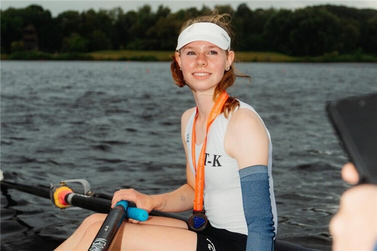 In ihrer Einerklasse ist Hannah Schenk in diesem Jahr noch ungeschlagen und darf in Hamburgzum neunten Mal am Siegersteg anlegen.