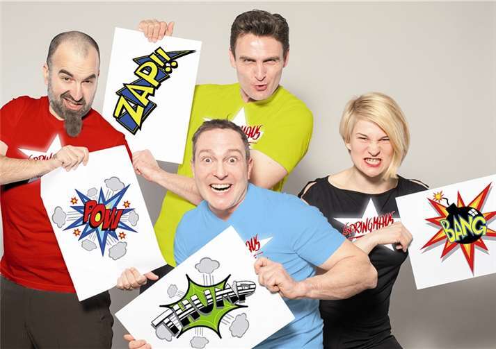 In jedem steckt ein Held - unter diesem Motto widmet sich die Improvisationstheatergruppe Springmaus den wahren Helden und Heldinnen des Alltags. privat