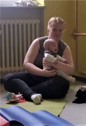 In kleiner Runde konnte man sich austauschen. Foto: Caritas