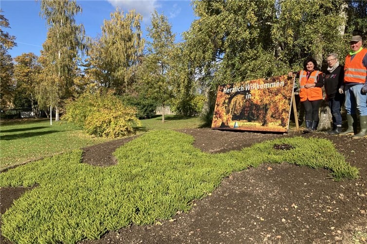 In liebevoller Arbeit wurde das Beet von den fleißigen Mitgliedern der Bürgeraktion neu bepflanzt. Foto: Peter Labonte