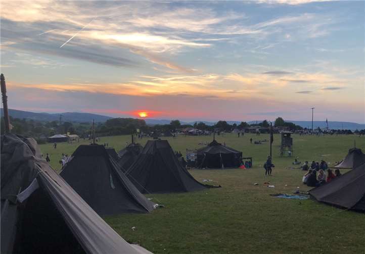 In malerischer Atmosphäre verbrachten die Jugendlichen ein aufregendes Wochenende. Foto: privat