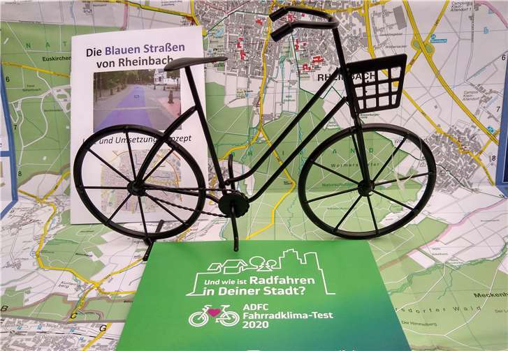 In puncto Fahrradfahren bekommt die Stadt Rheinbach nach dem aktuellen Fahrradklimatest 2020 nur die Gesamtnote 4,2. Foto: privat