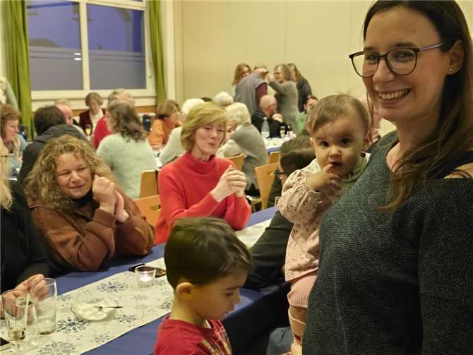 In seiner 3. Auflage erfreut sich der gemeinsame Neujahrsempfang des Ortsbeirats Brückrachdorf und des Fördervereins zunehmender Beliebtheit. Foto: privat