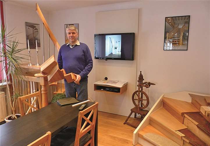 In seiner Ausstellung zeigt Ulrich Kläser, was sein Betrieb bauen kann, die Auswahl ist groß und für jeden Anlass passend.