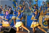 In strahlend neuen Uniformen begeisterte die Damengarde mit einem schmissigen Ga...