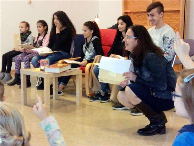 In vielen Sinziger Einrichtungen, Schulen und Kita’s, wie hier in der Kita Spatzennest, fanden Vorlesungen statt. privat