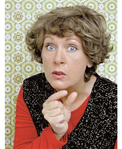 In wechselnden Rollen und Kostümen wird Lioba Albus Jung und Alt begeistern.Karsten Lindemann