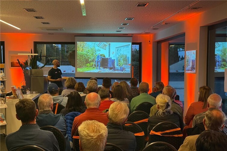 In zahlreichen Infoveranstaltungen, wie hier in Mayen, gab die evm Orientierung zum Thema Heizen.Foto: Marcelo Peerenboom/evm