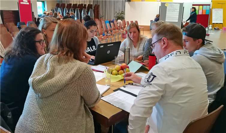 In zehn Workshops erarbeiteten die pädagogischen Fachkräfte aller städtischen Kindertageseinrichtungen Beteiligungsprozesse zum Thema „Partizipation in der Kita“. Stadt Meckenheim