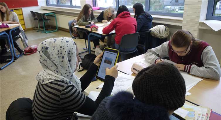 In zwei großen Unterrichtsblöcken konnten die Besucher auch dieses Jahr zeitgemäße Lernmethoden und Projektarbeit beobachten oder sogar aktiv daran teilnehmen.privat