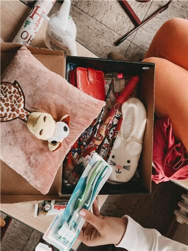 Individuelle Päckchen wurden gepackt. Foto: privat