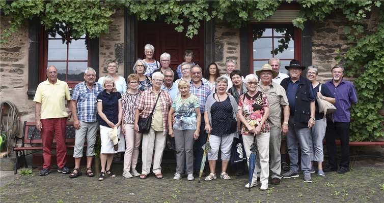 Informationen zu Geschichte und Kultur von Pommern erhielten die St. Aldegunder Senioren. Foto: privat