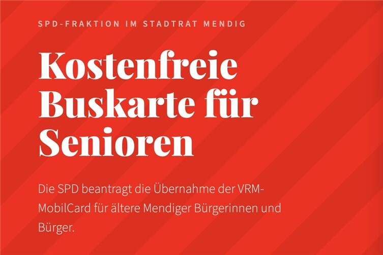 Informationskachel zum Antrag