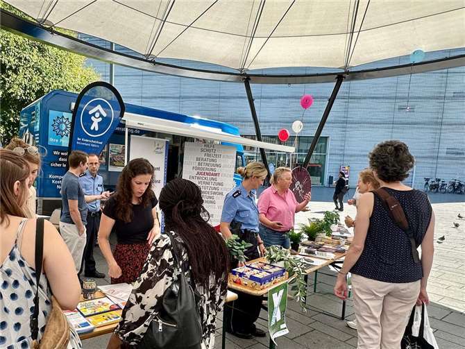 Infospot gegen das Schweigen – Aufklärung und Hilfe bei sexuellem Missbrauch von Kindern. Foto: Stadt Koblenz/Susan Krause