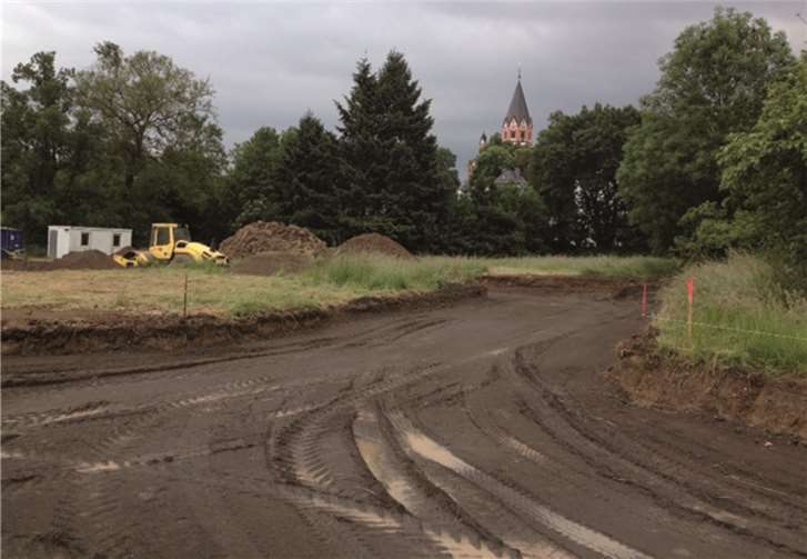 Infrastrukturmaßnahme „Hinter dem Schloss“. privat