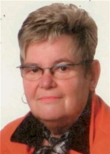 Inge Nieß feiert demnächst ihren 70. Geburtstag. privat