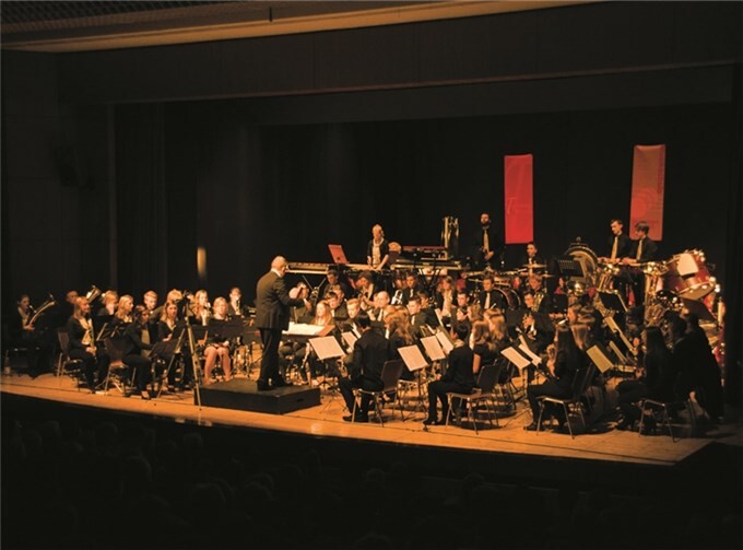 Ingesamt 130 Musiker lieferten ein beeindruckendes Konzert. privat