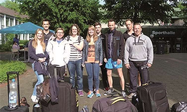 Ingo Hansens, Tobias Werschkun, Peter Grzesik, Mathias Caspari und Nedim Starcevic haben den Tischtennisverband Rheinland würdig vertreten.