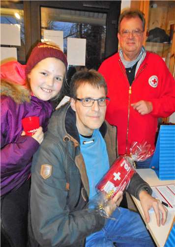 Ingo Mohr mit Tochter Swenja.Foto: Gerd Charlier