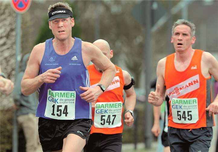 Ingo Neumann bei den Rheinland-Meisterschaften im Crosslauf. privat