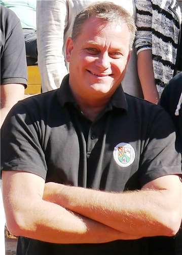 Ingo Schneider (TC Steimel) wurde für 40 Jahre Mitgliedschaft geehrt.Foto: Dietrich Rockenfeller