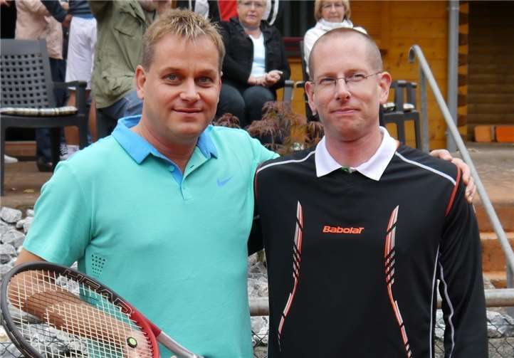 Ingo Schneider und Florin Kluth freuten sich ebenso über den Bronzerang.