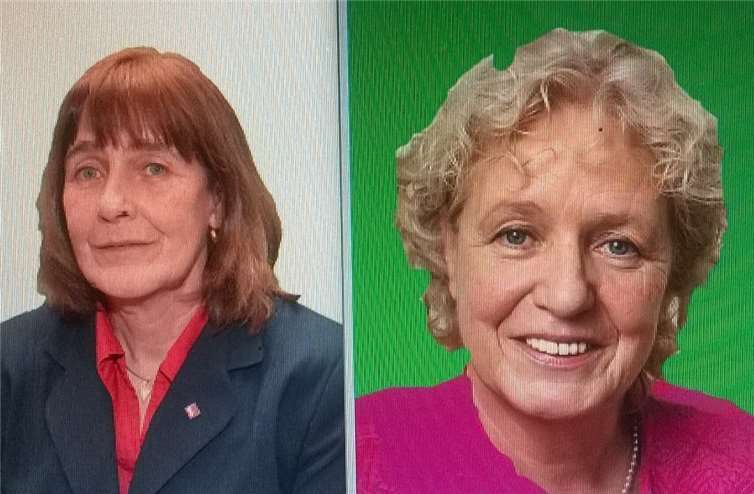 Ingrid Egner-Gentsch und Karin Rössler kandidieren für den Kreistag. Quelle: SPD Weißenthurm