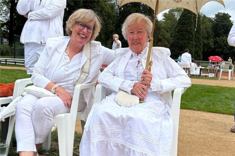 Ingrid Hübner (98) das Highlight vom White Day