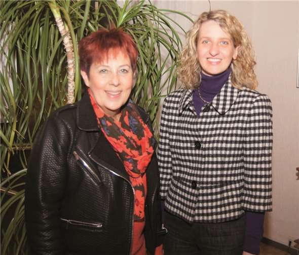 Ingrid Näkel-Surges (li.) und Heike Zimmermann stehen an der Spitze. privat