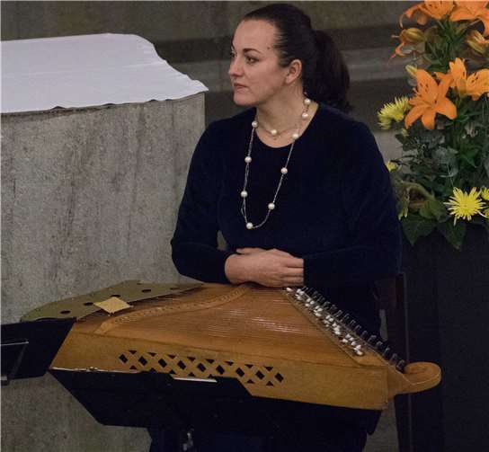 Ingrida Spalinskaite-Kuriene am Kankles.