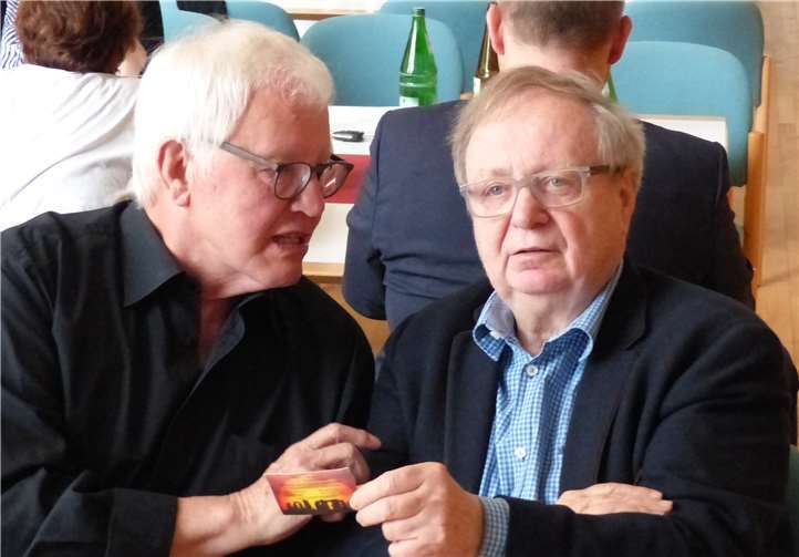 Initiator der Veranstaltung „20 Jahre Integrierte Umweltberatung“ Heinz Lempertz traf sich mit Staatssekretär Michael Müller.privat