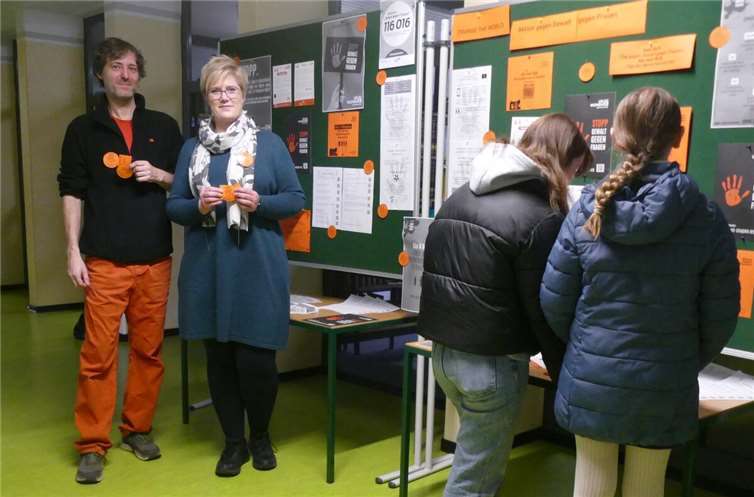 Initiiert und vorbereitet wurde die Aktion durch Nadine Böhm und Christian Kiefer.  Foto: privat