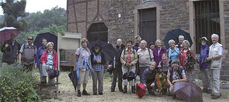 Inn Grenzau startete die Tour im Kannenbäckerland.  Privat