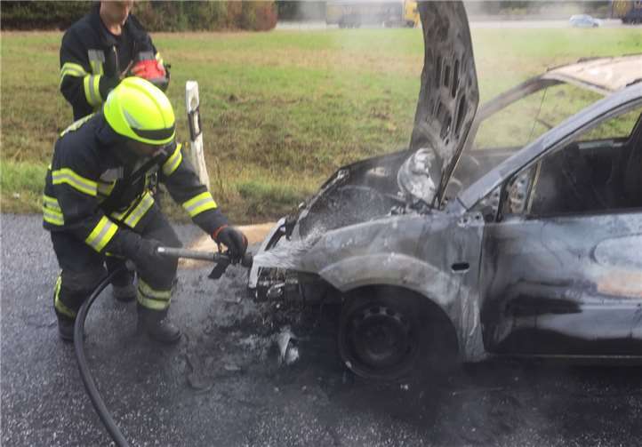 Innerhalb kurzer Zeit hatte das Auto nur noch Schrottwert.