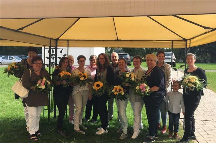 Insgesamt 17 Mitarbeiter wurden bei der Jubiläumsfeier geehrt. Privat