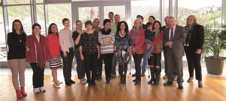 Insgesamt 19 Teilnehmerinnen und Teilnehmer haben den Integrationskurs erfolgreich abgeschlossen.privat