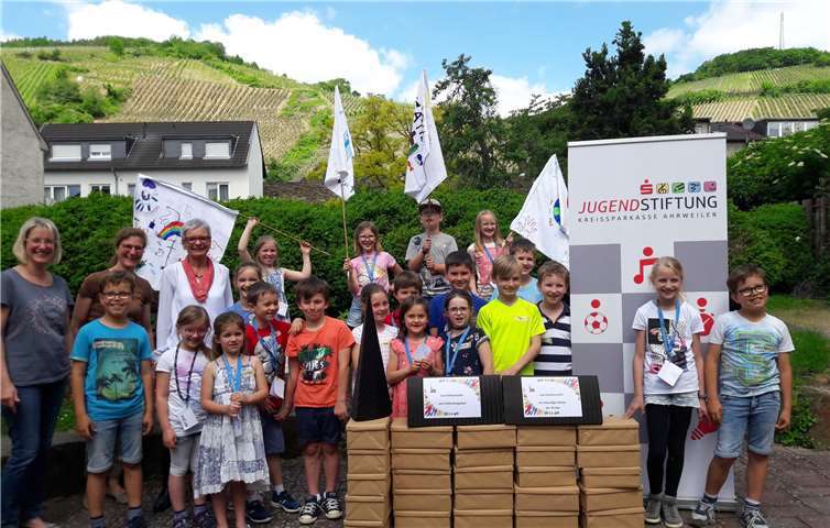 Insgesamt 20 „Lau-Schatzsucher“ gingen im Rahmen der Kinder-Aktionstage von St. Laurentius auf Entdeckungstour. Foto: privat