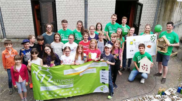 Insgesamt 2.447,03 Euro sammelten die Messdiener in nur 72 Stunden. Foto: privat