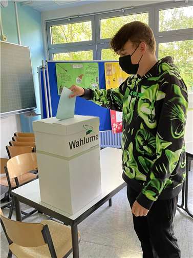 Insgesamt 319 Schülerinnen und Schüler waren zur Wahl aufgerufen. Foto: privat
