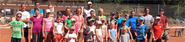 Insgesamt 35 Kinder nahmen in diesem Jahr am Tenniscamp des BTV81 teil. privat