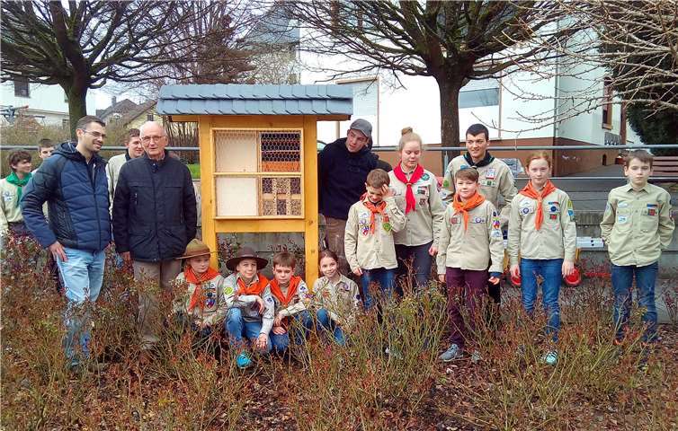 Insgesamt 35 Kinder und Jugendliche waren an den Arbeiten beteiligt.Foto: privat