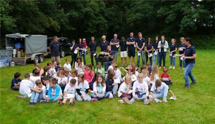Insgesamt 50 Kinder nahmen in diesem Jahr an der vom Kinder- und Jugendring Swisttal organisierten einwöchigen Ferienfreizeit teil. privat